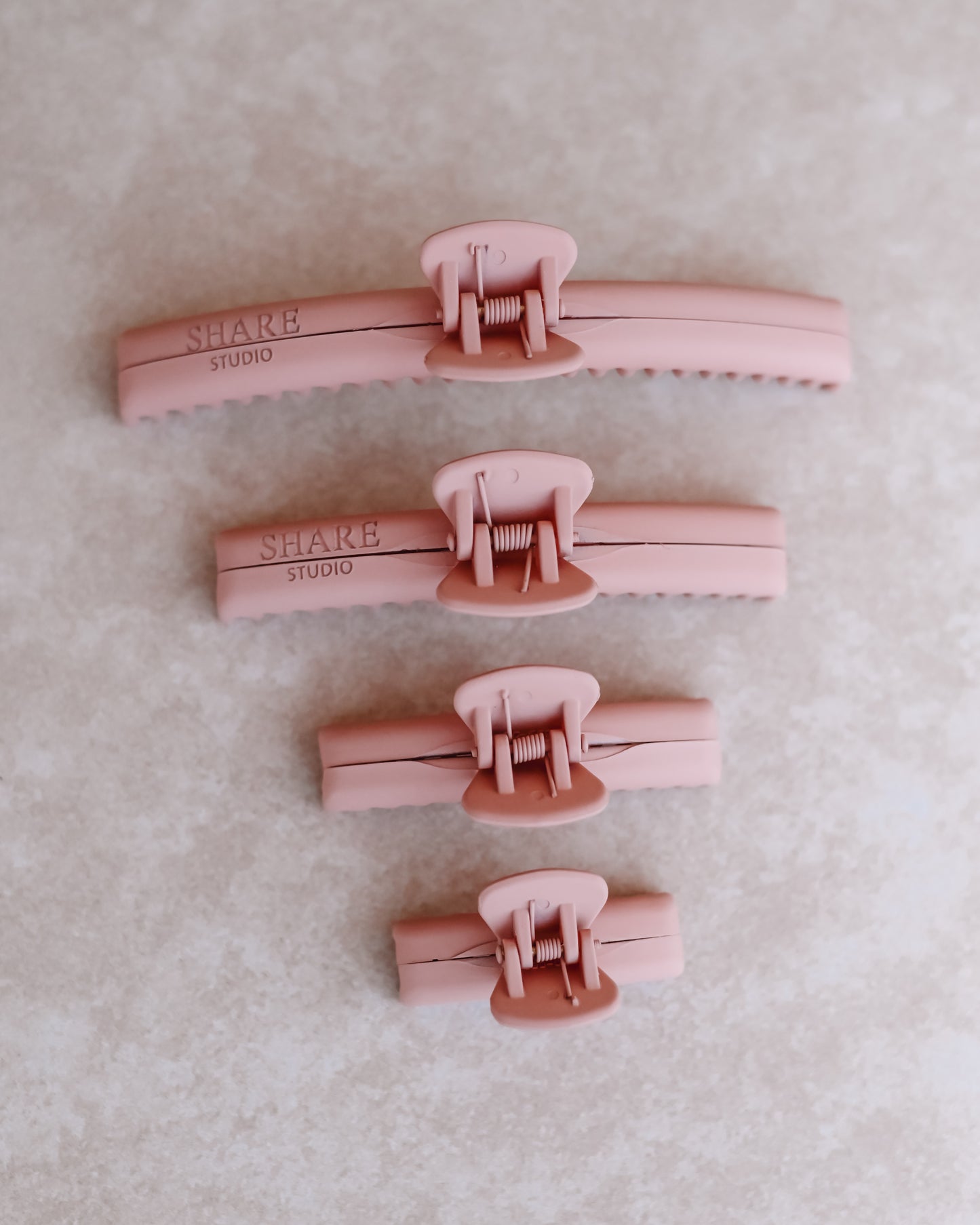 Charm Pink Mega Hold Claw Clip