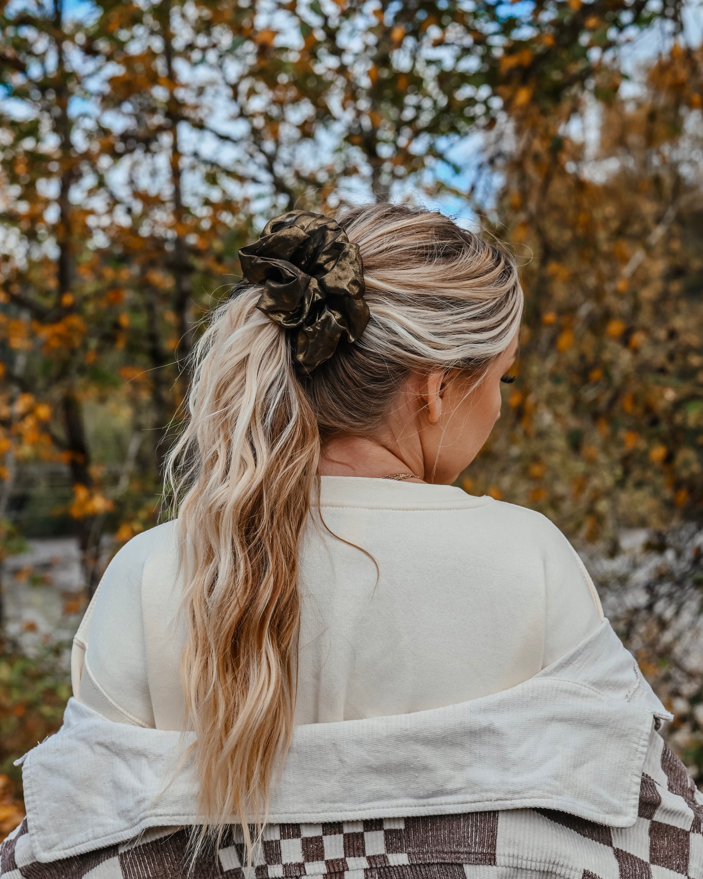 Shimmer XL Scrunchies