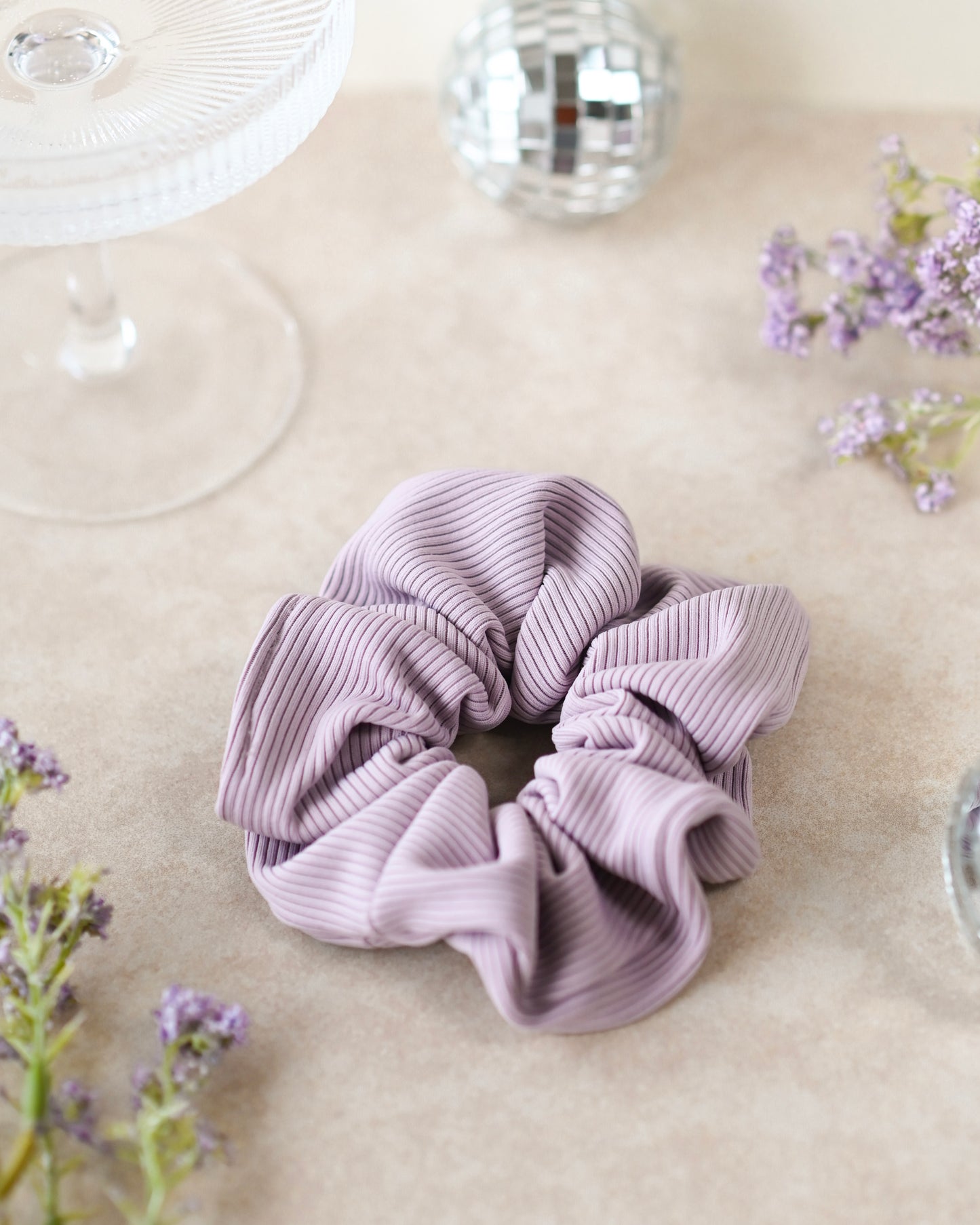 Love & Lavender Scrunchie