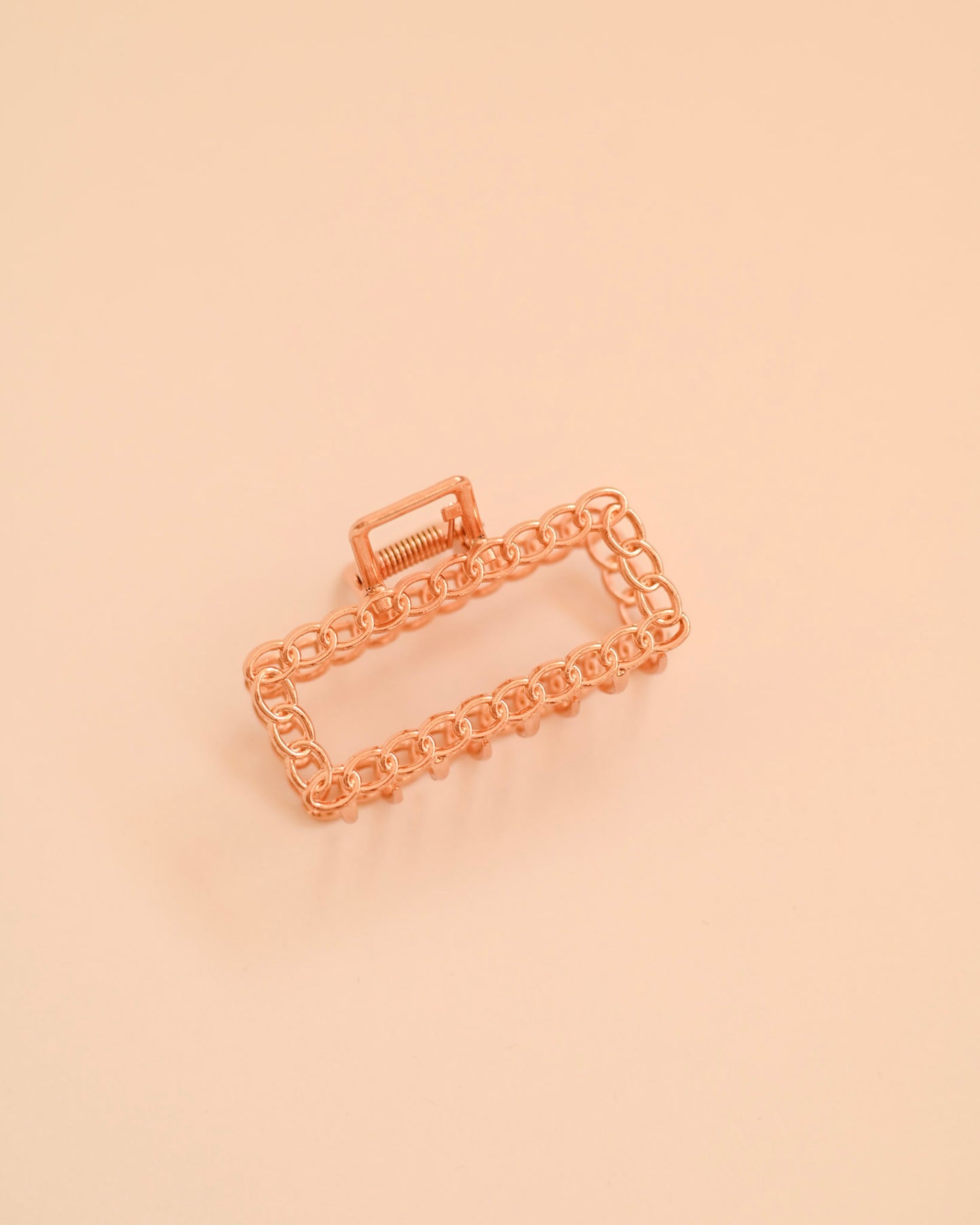 Golden Chain Link Claw Clip