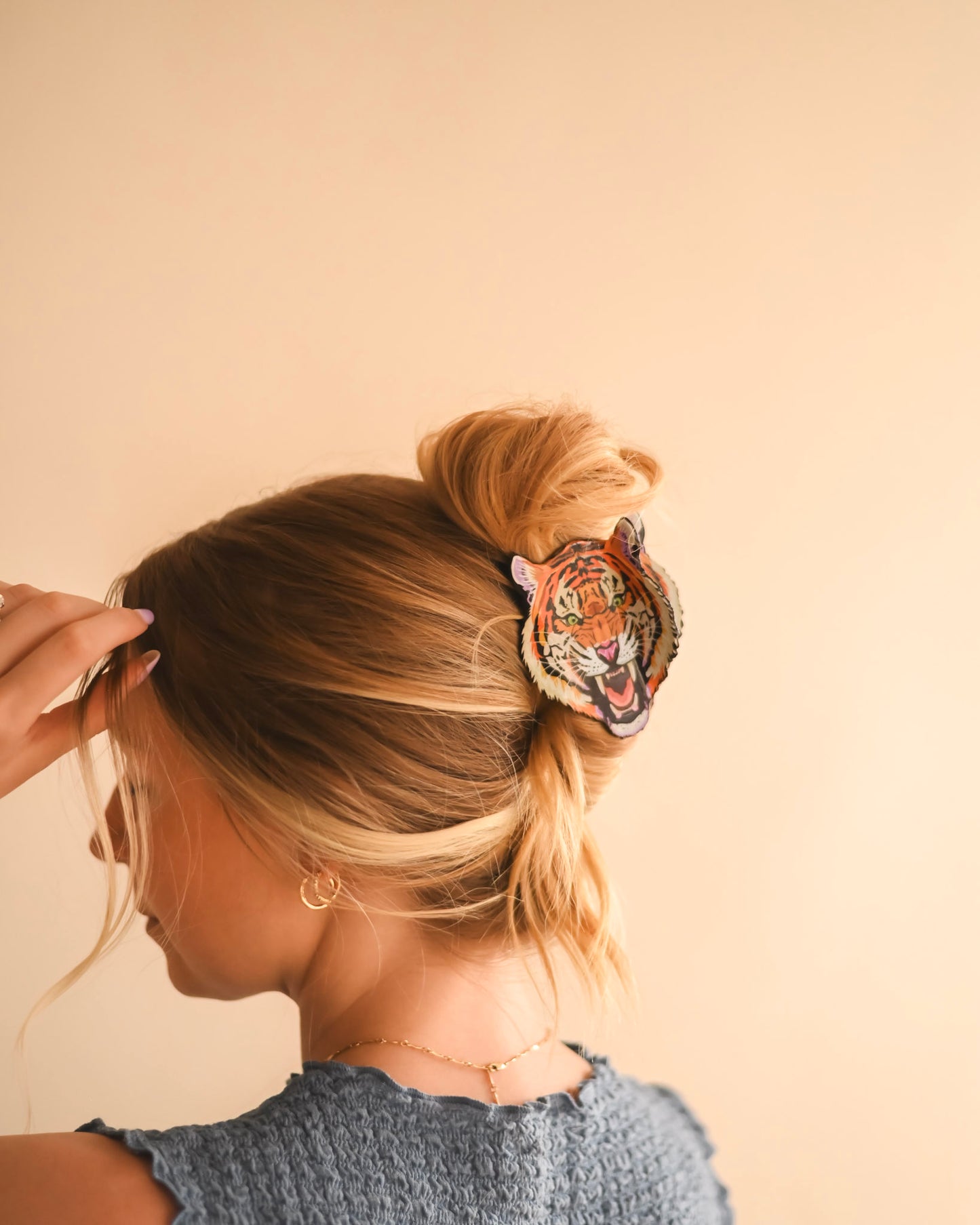 Bengal Tiger Claw Clip