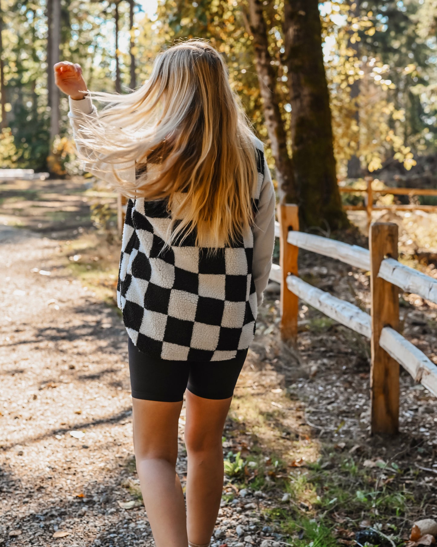 It Girl Checkered Vest