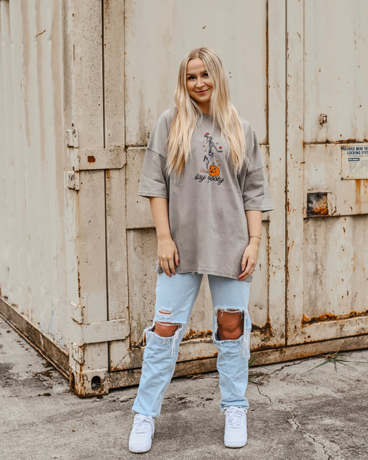 Stay Spooky Oversized Tee Shirt // SHARE STUDIO BRAND