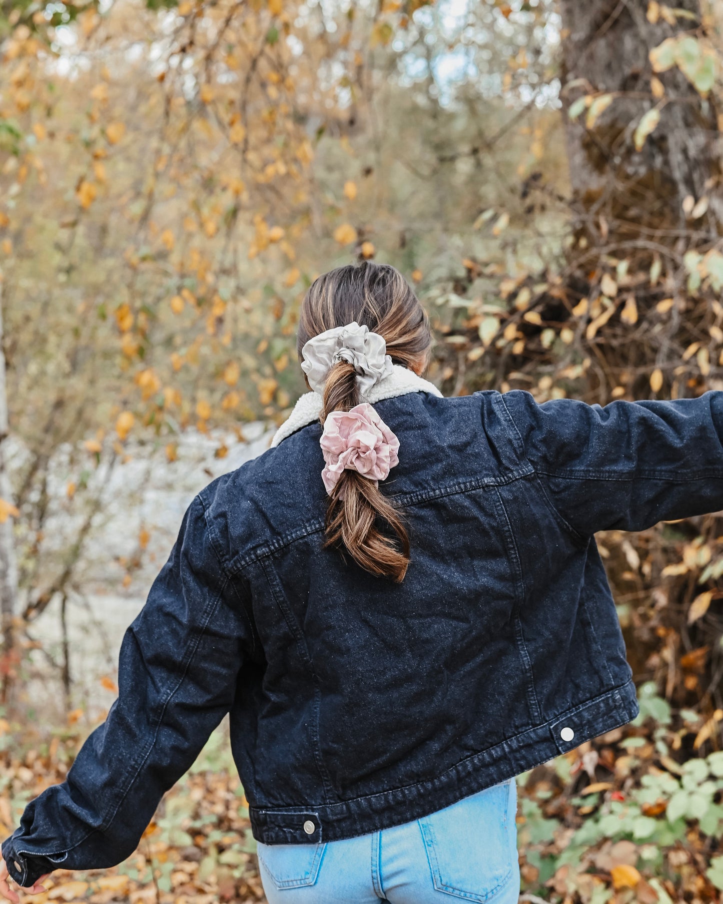 Shimmer XL Scrunchies