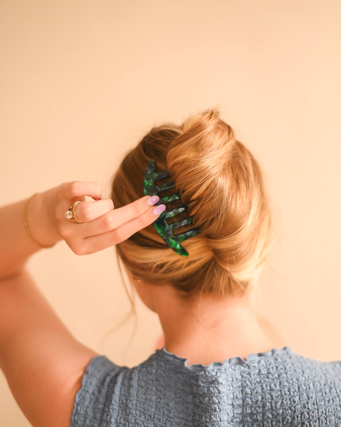 Luxe Hair Comb Pin // Eco-Conscious