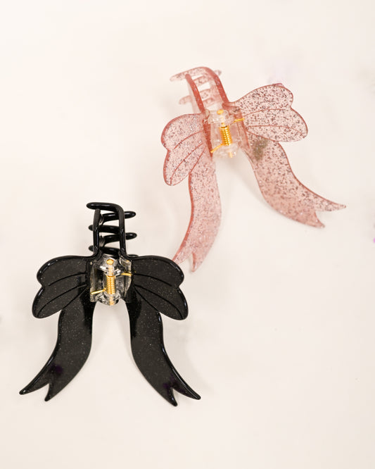 Butterfly Bow Claw Clip