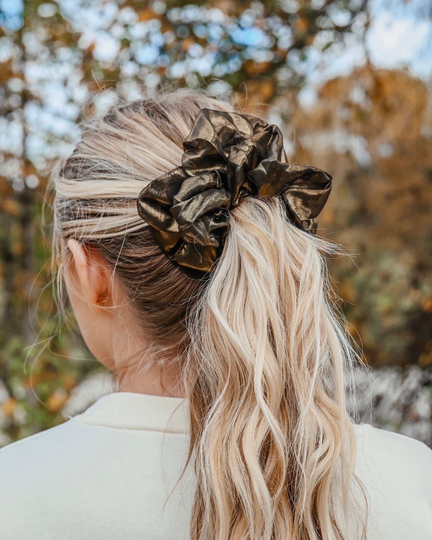 Shimmer XL Scrunchies