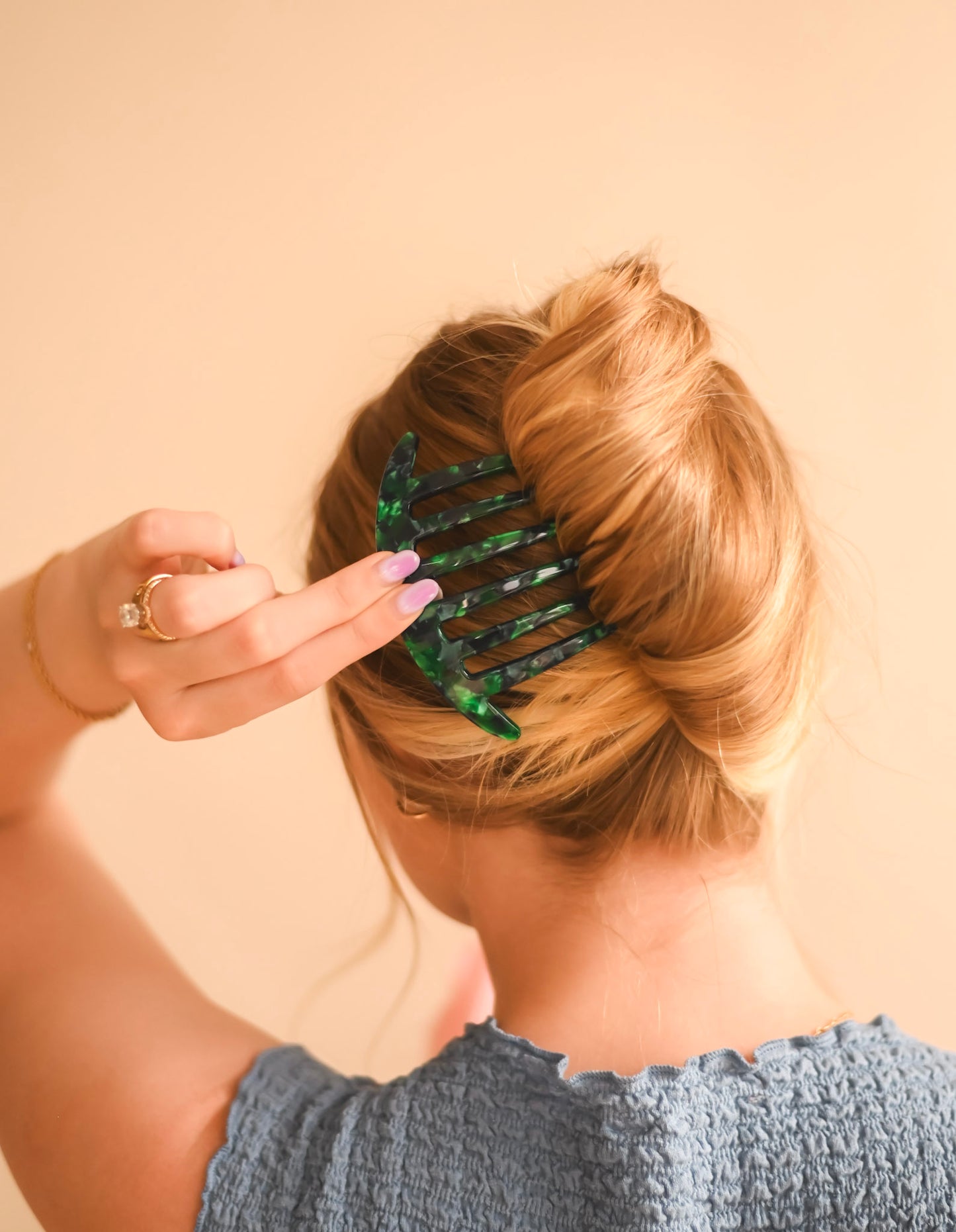 Luxe Hair Comb Pin // Eco-Conscious