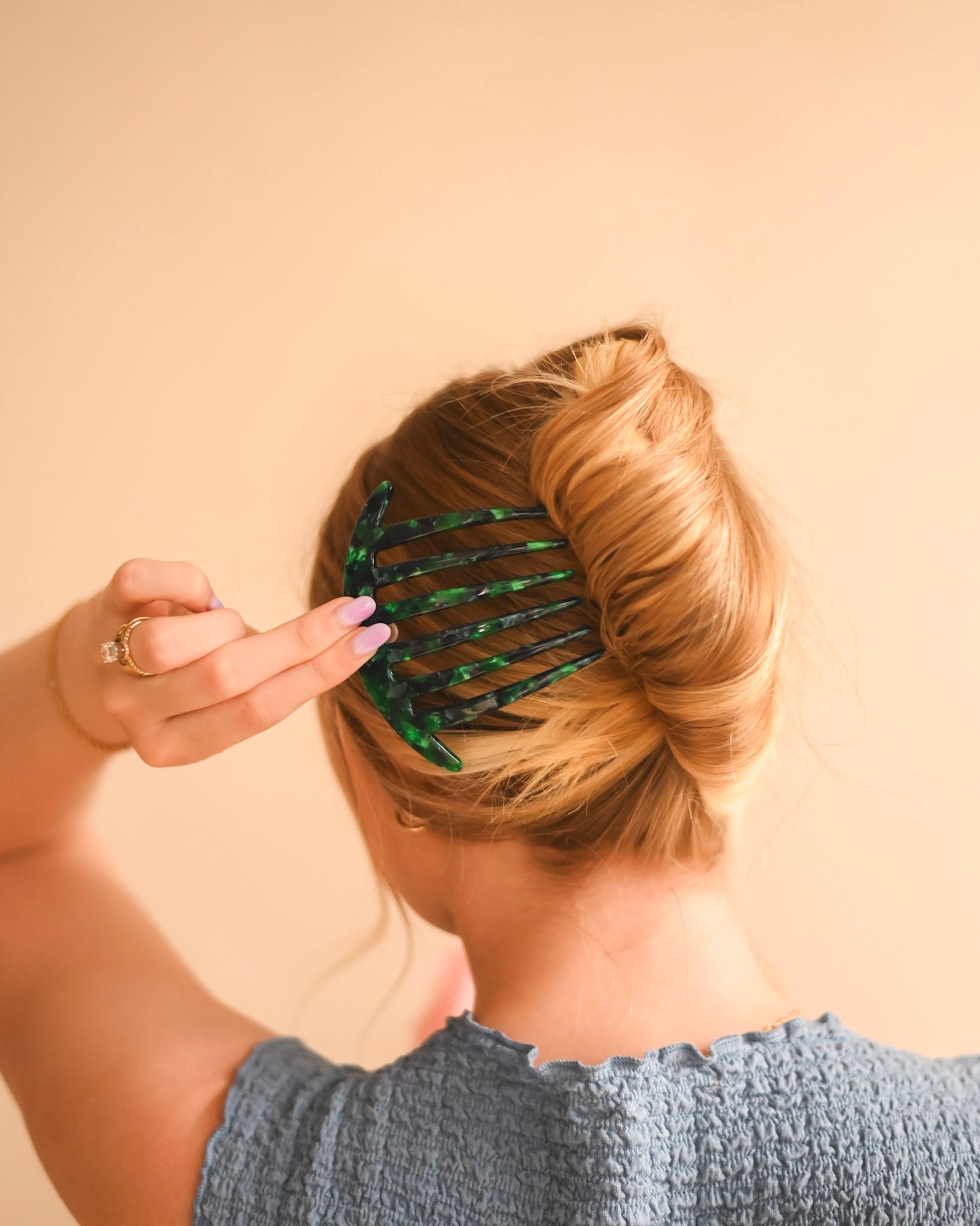 Luxe Hair Comb Pin // Eco-Conscious