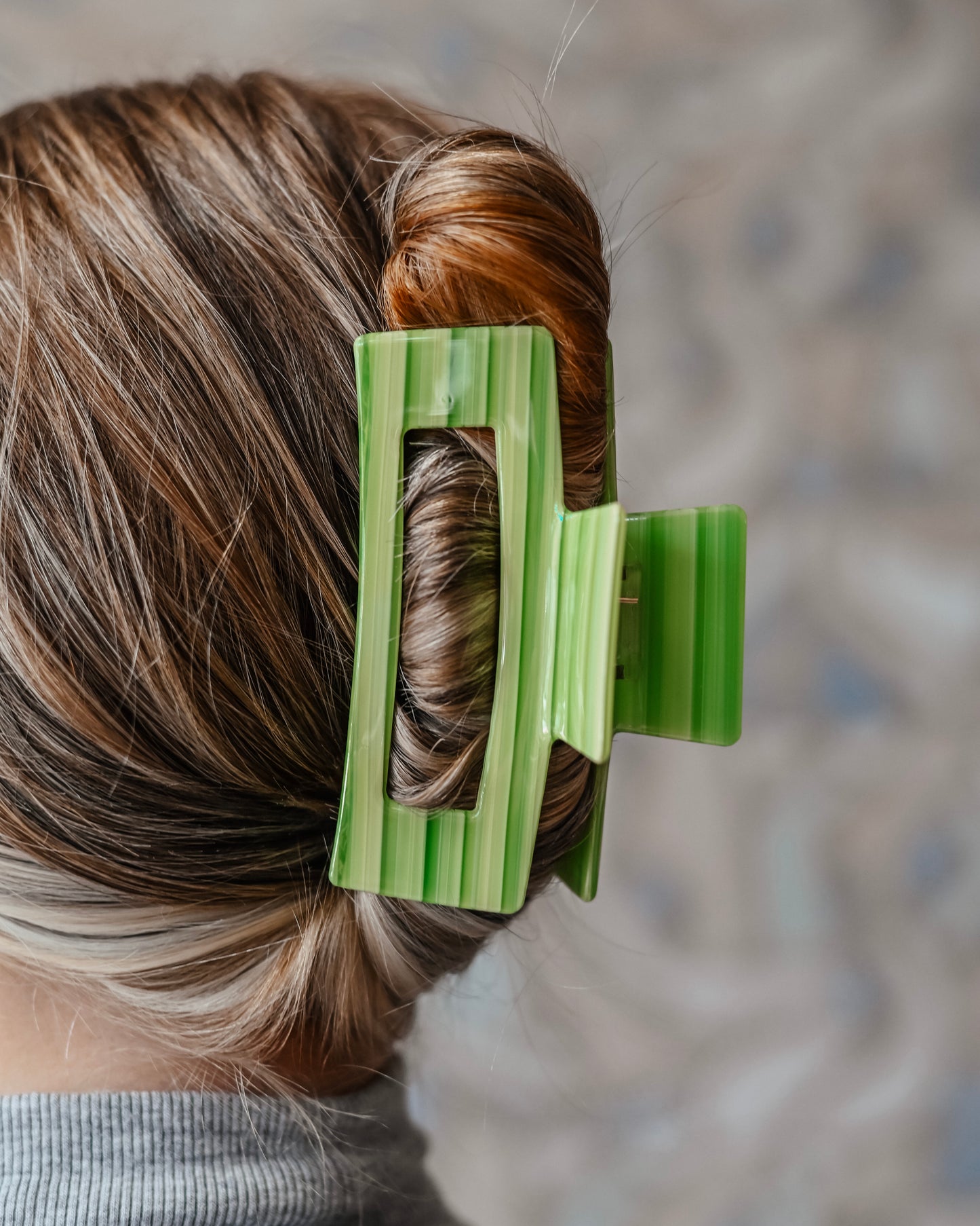 Brushed Square Claw Clips // Eco-Conscious
