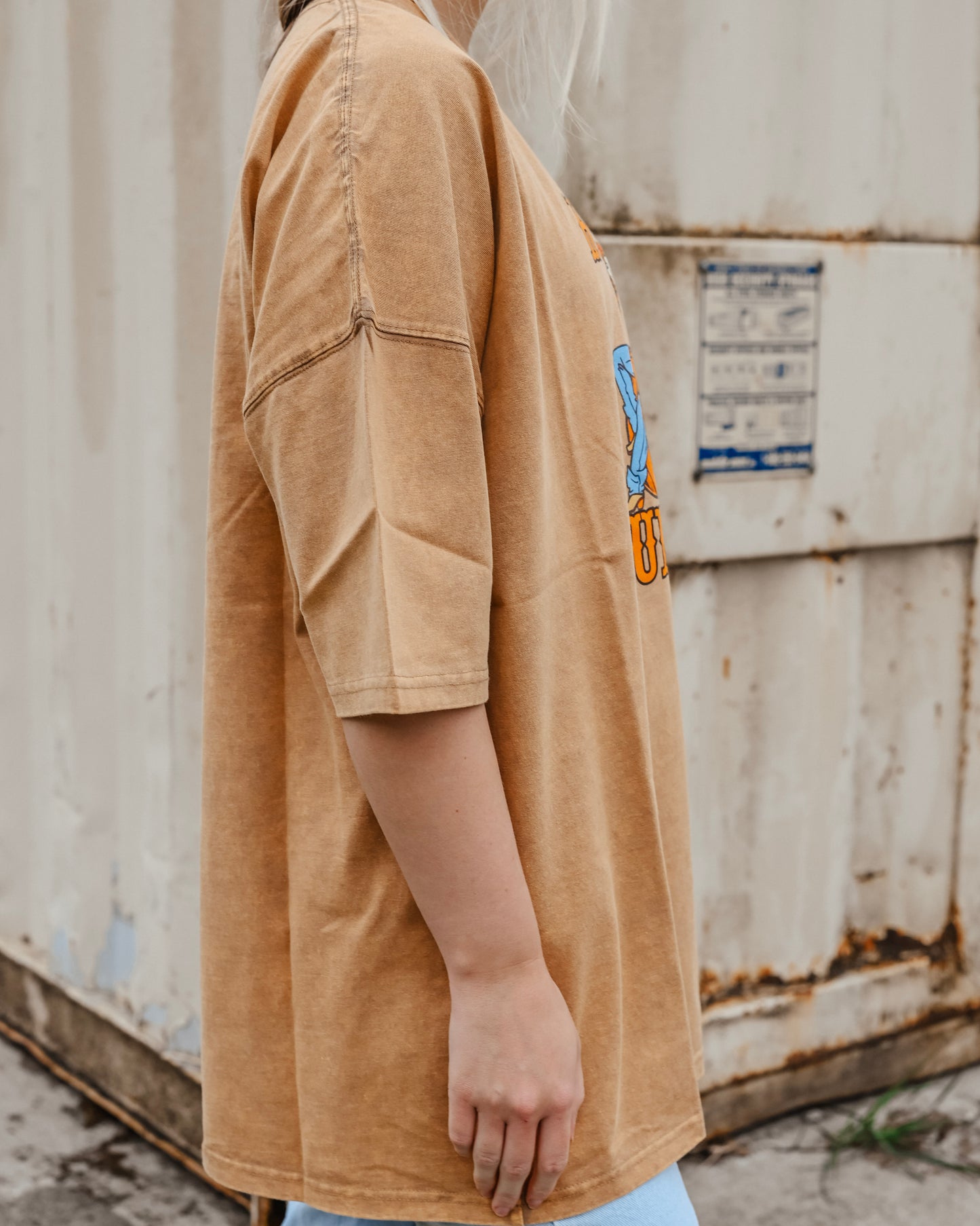 Howdy Pumpkin Oversized Tee Shirt // SHARE STUDIO BRAND