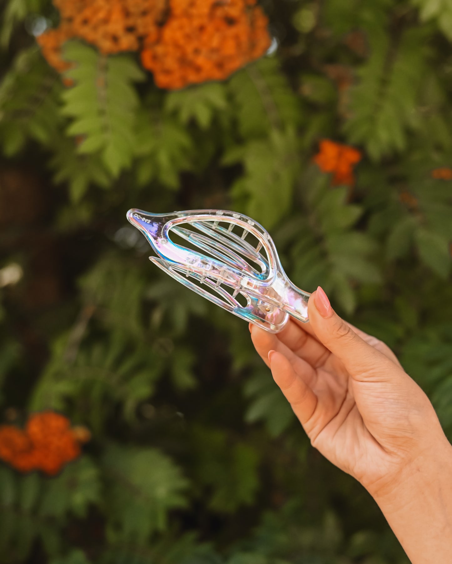 Iridescent Holographic Lay Flat Wide