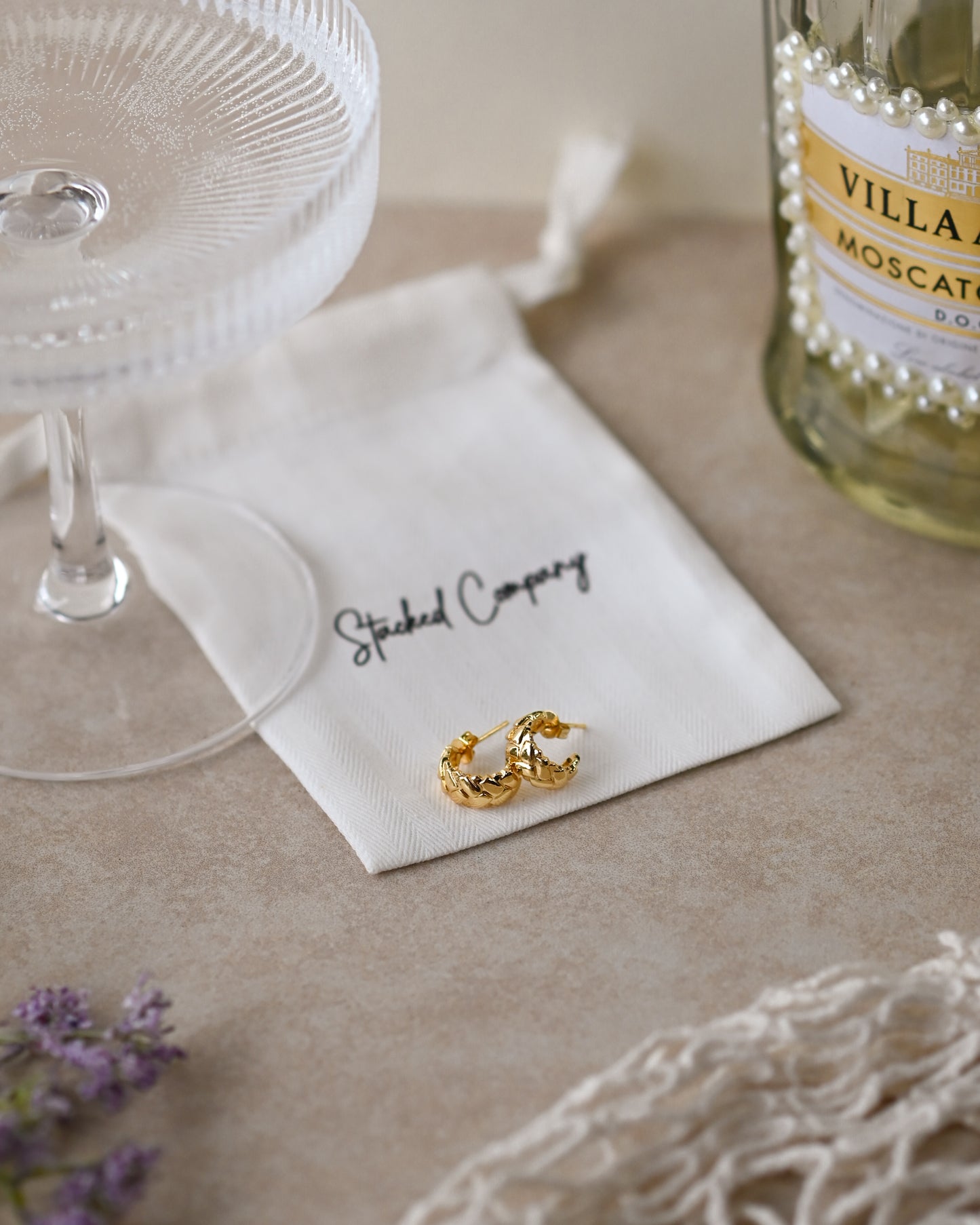 Stacked Company Earrings