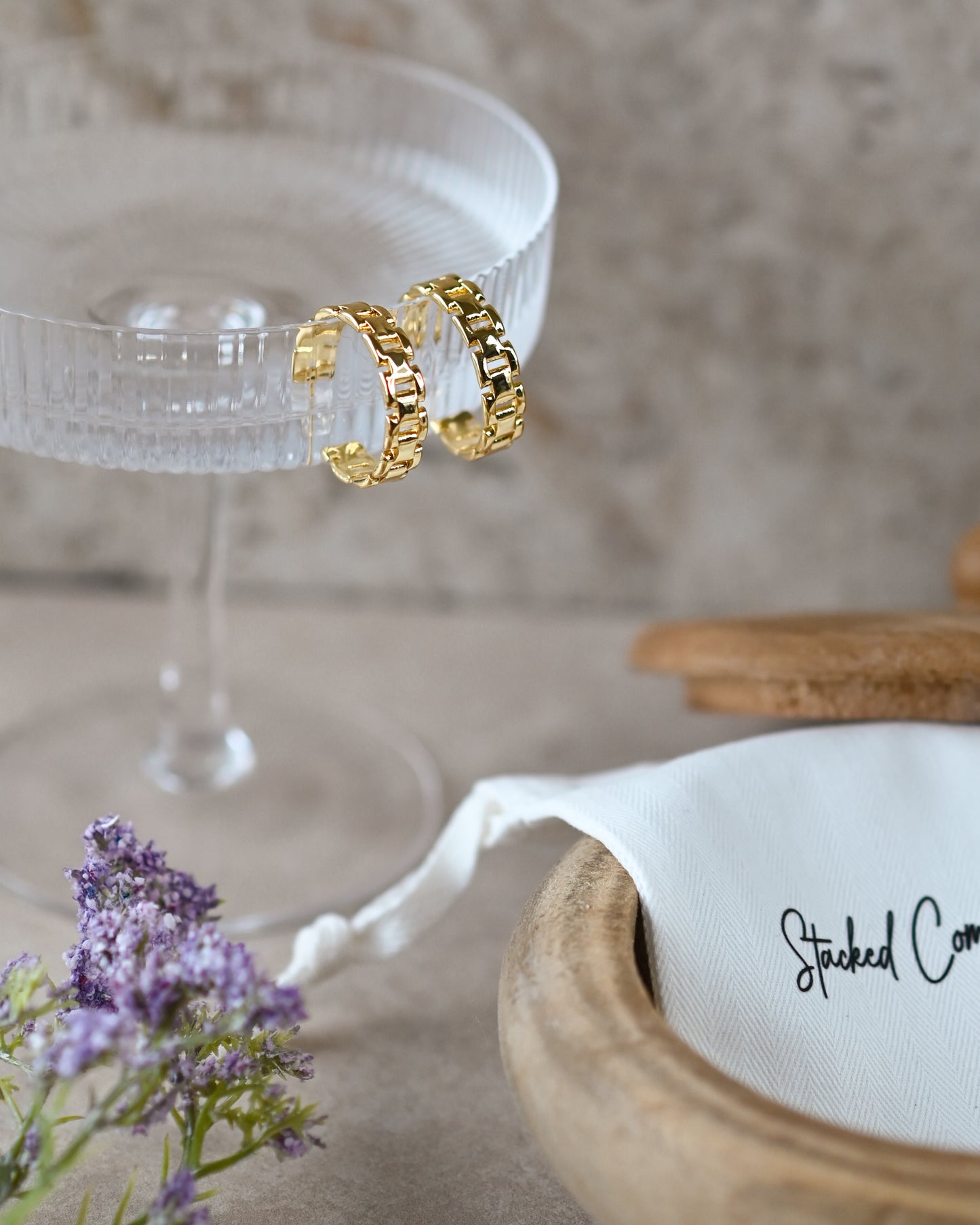 Stacked Company Earrings