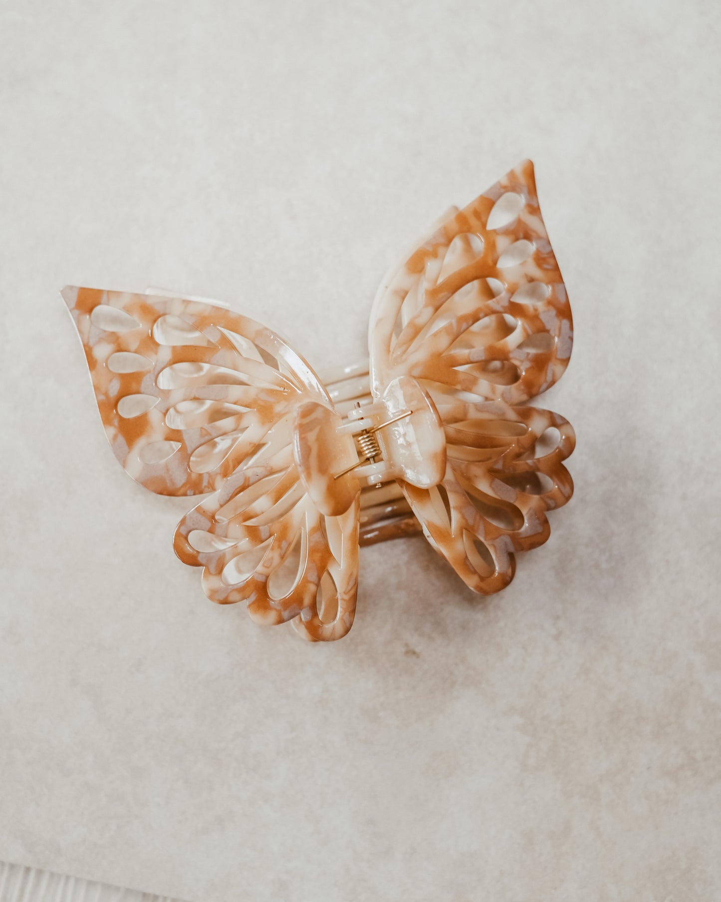 Floral Jumbo Butterfly Clip