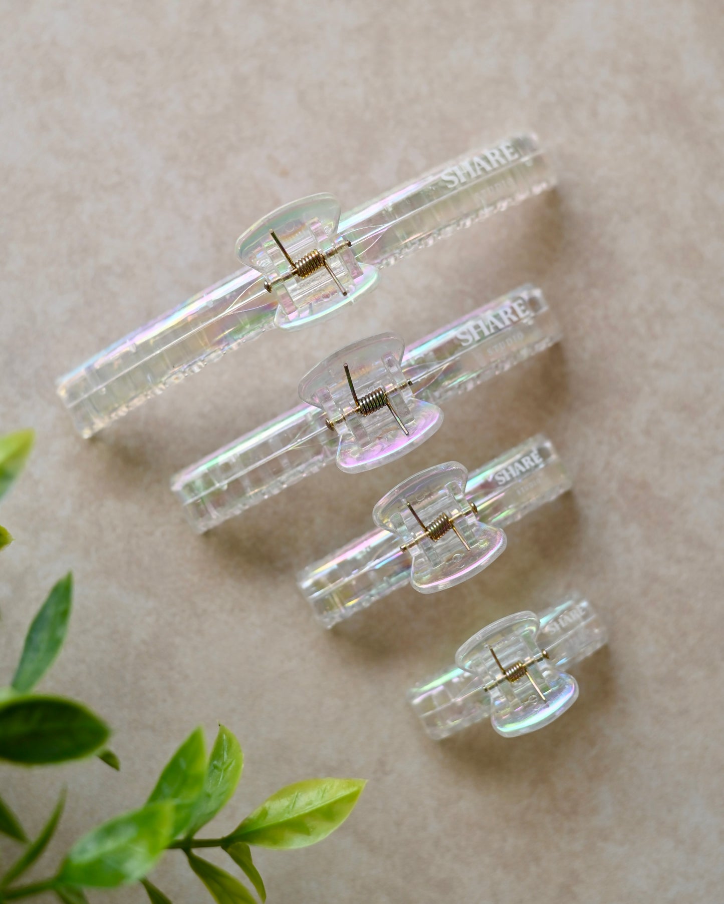 Iridescent Holographic Mega Hold Clip