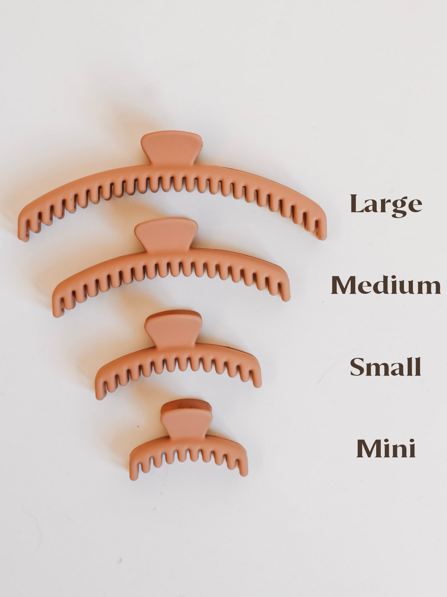 Milk White Mega Hold Claw Clip