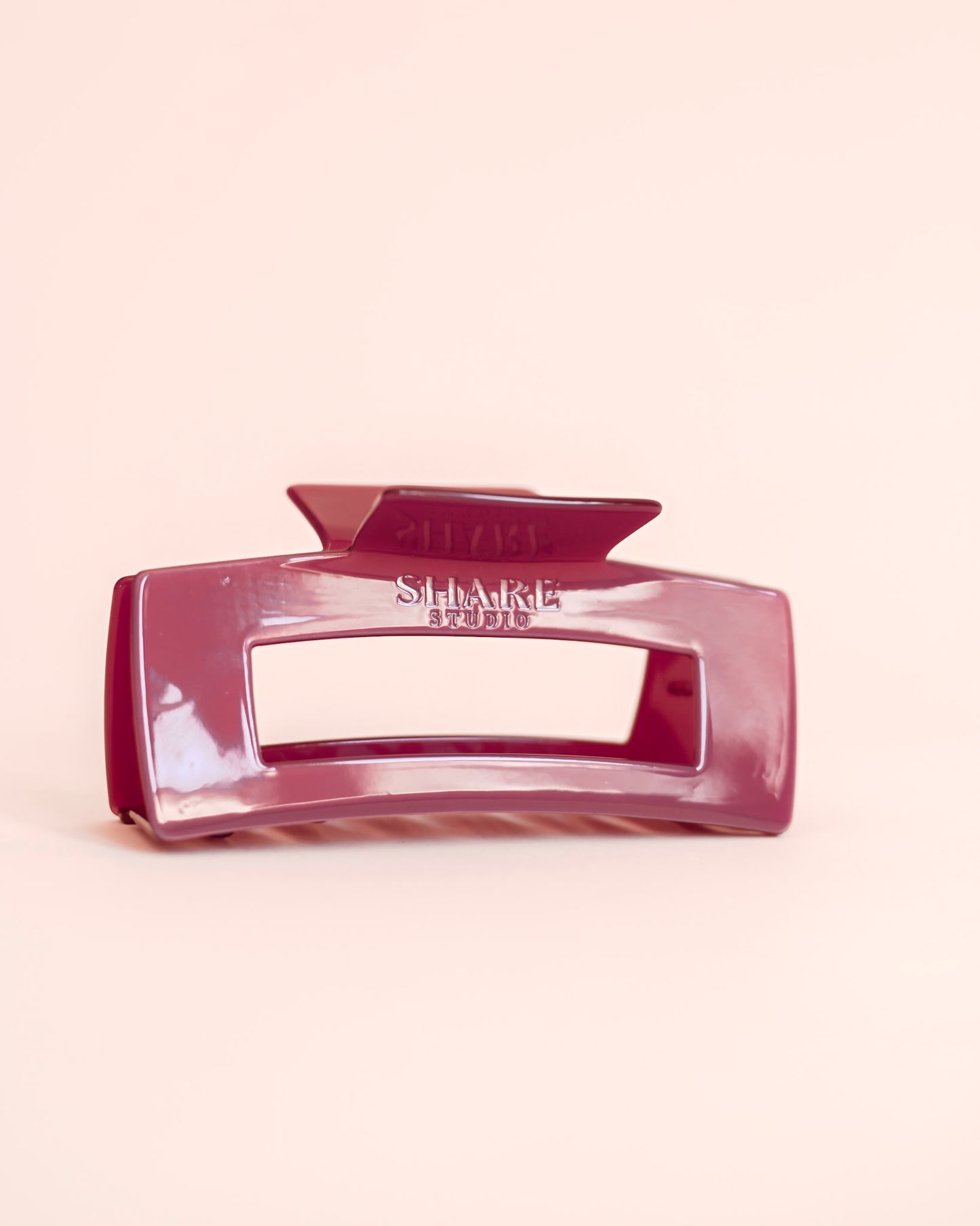 Plum Jumbo Claw Clip // Eco-Conscious