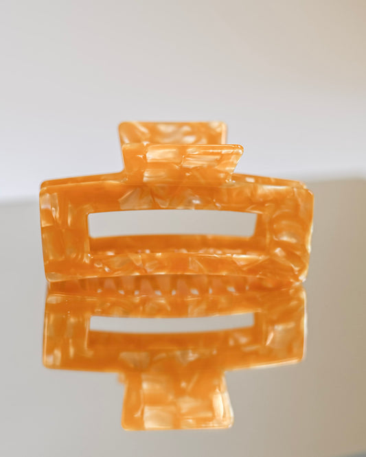 Square Liquid Gold Claw // Eco-Conscious