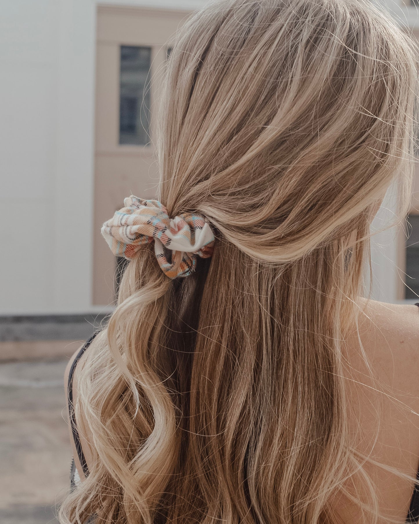 Cozy Up Flannel Scrunchie