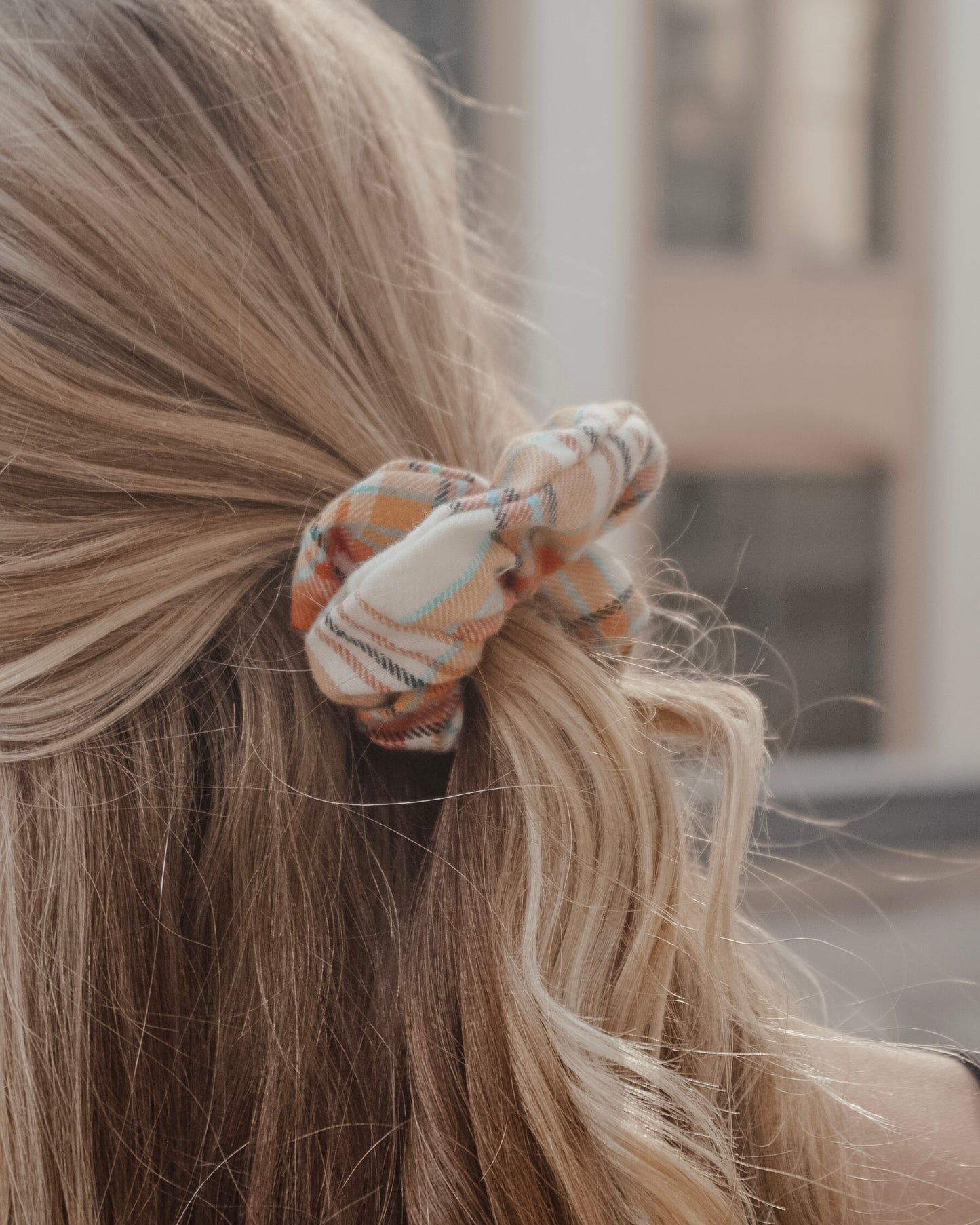 Cozy Up Flannel Scrunchie