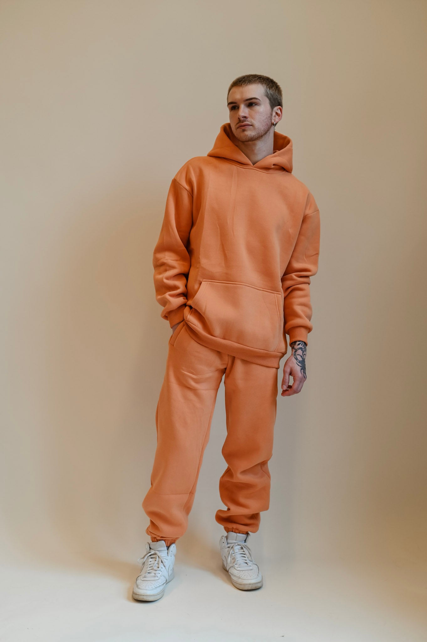 Papaya Orange Ultra Cozy Fleece // Hoodie