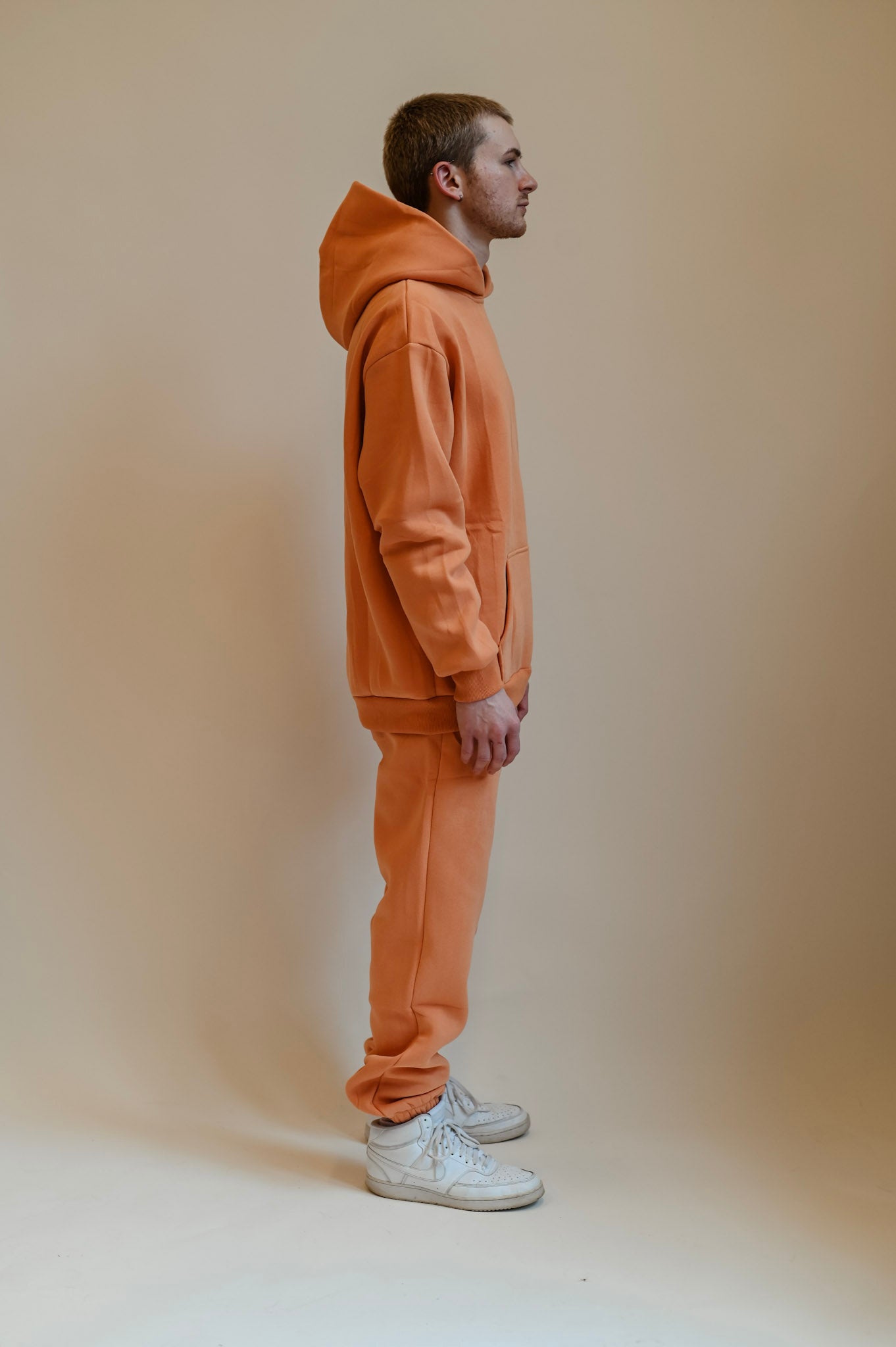 Papaya Orange Ultra Cozy Fleece // Hoodie
