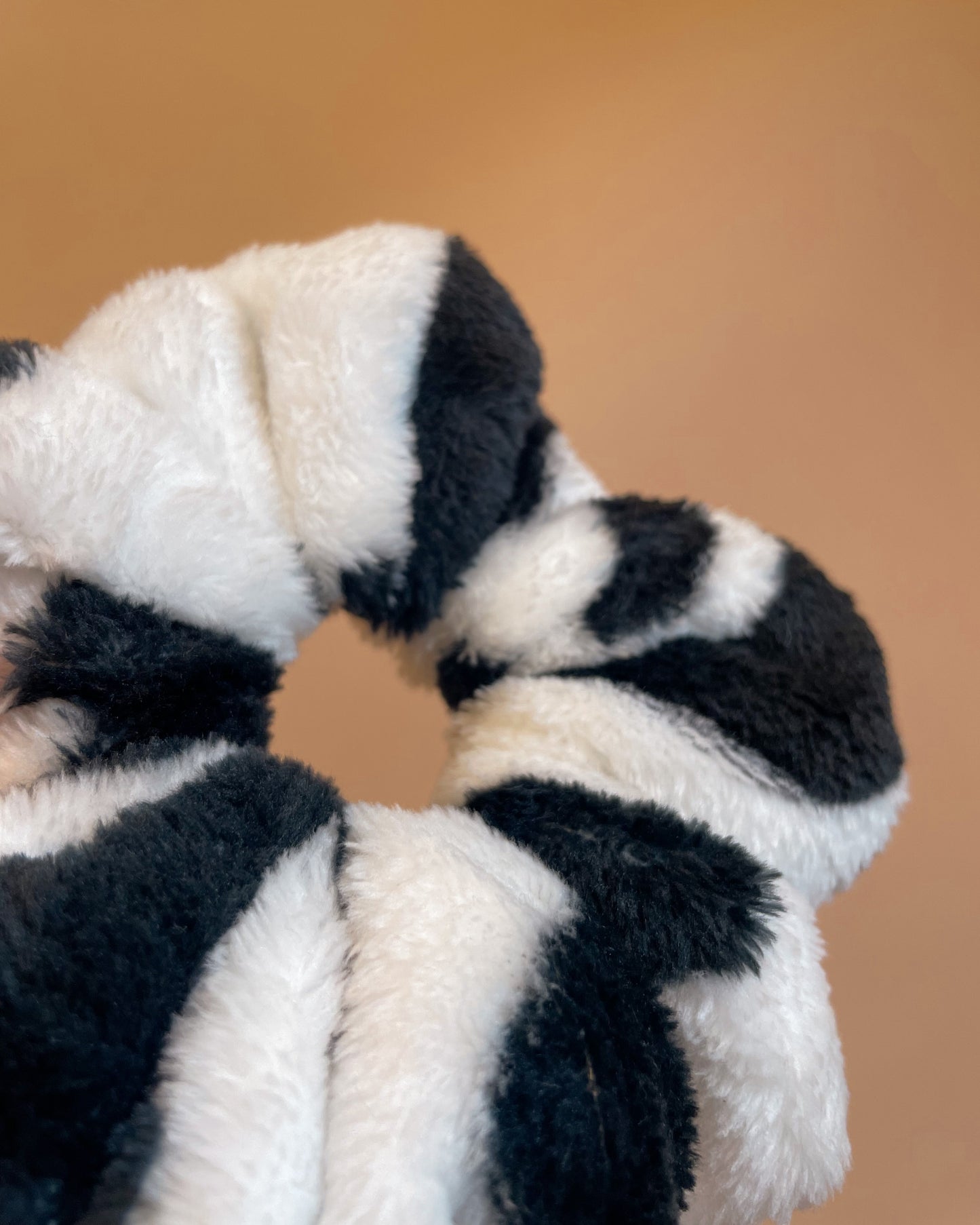 Fluffy Cow Scrunchie