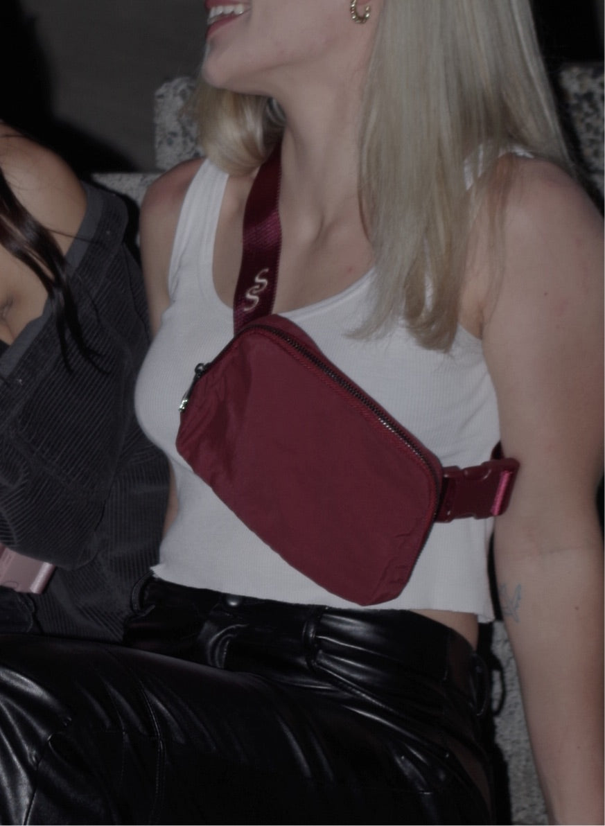 Red Belt Bag