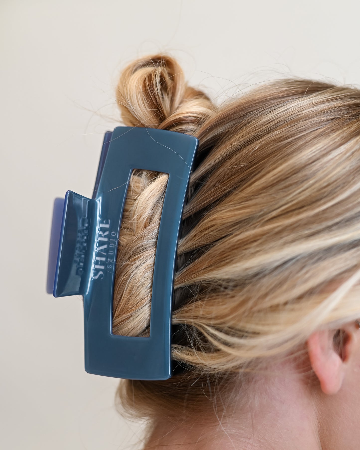 Libertié Bleue Jumbo Claw clip // eco-conscious