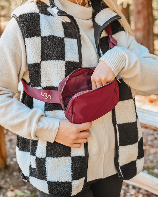 Red Belt Bag