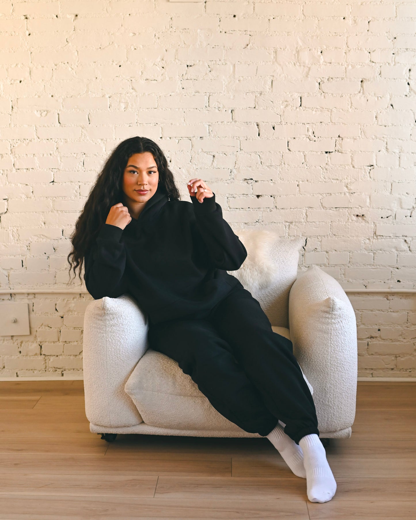 Black Ultra Cozy Fleece // Sweatpants