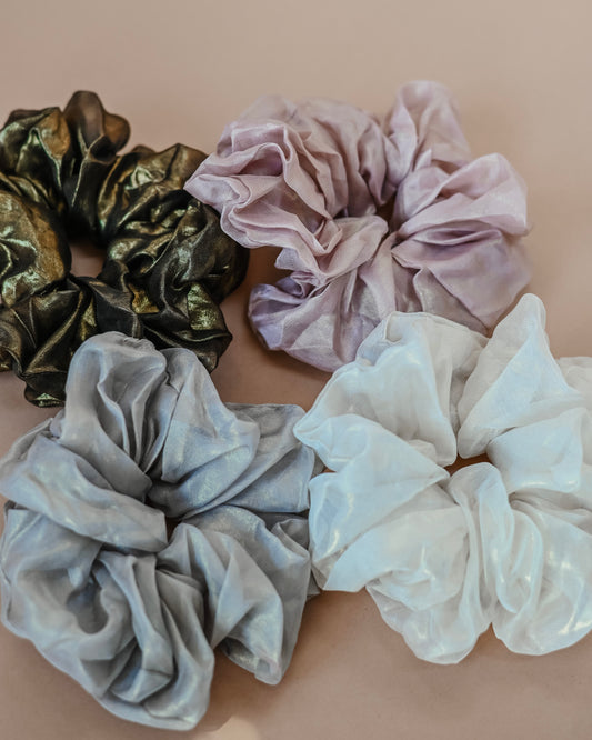 Shimmer XL Scrunchies