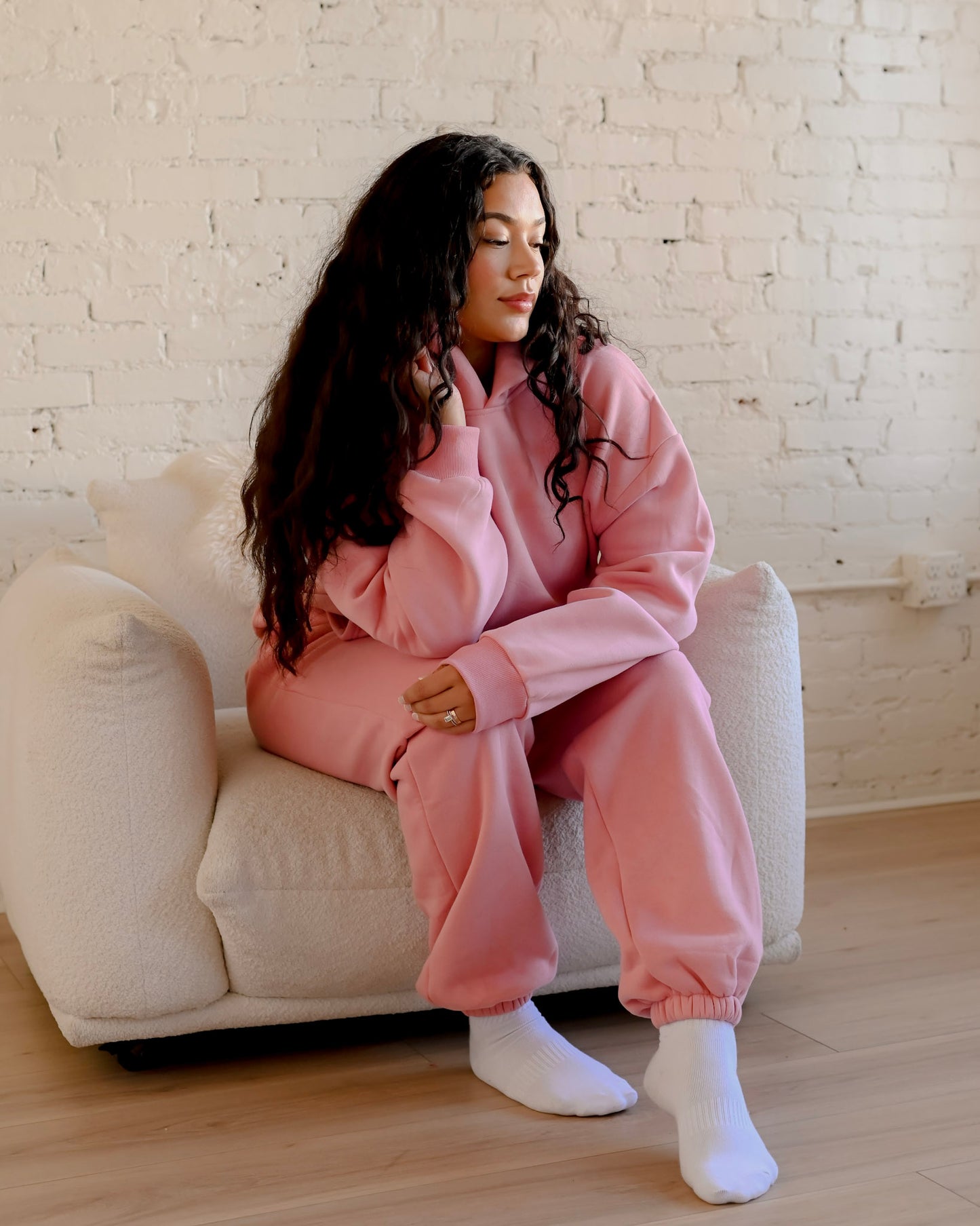 Blossom Pink Ultra Cozy Fleece // Hoodie