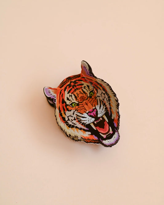 Bengal Tiger Claw Clip