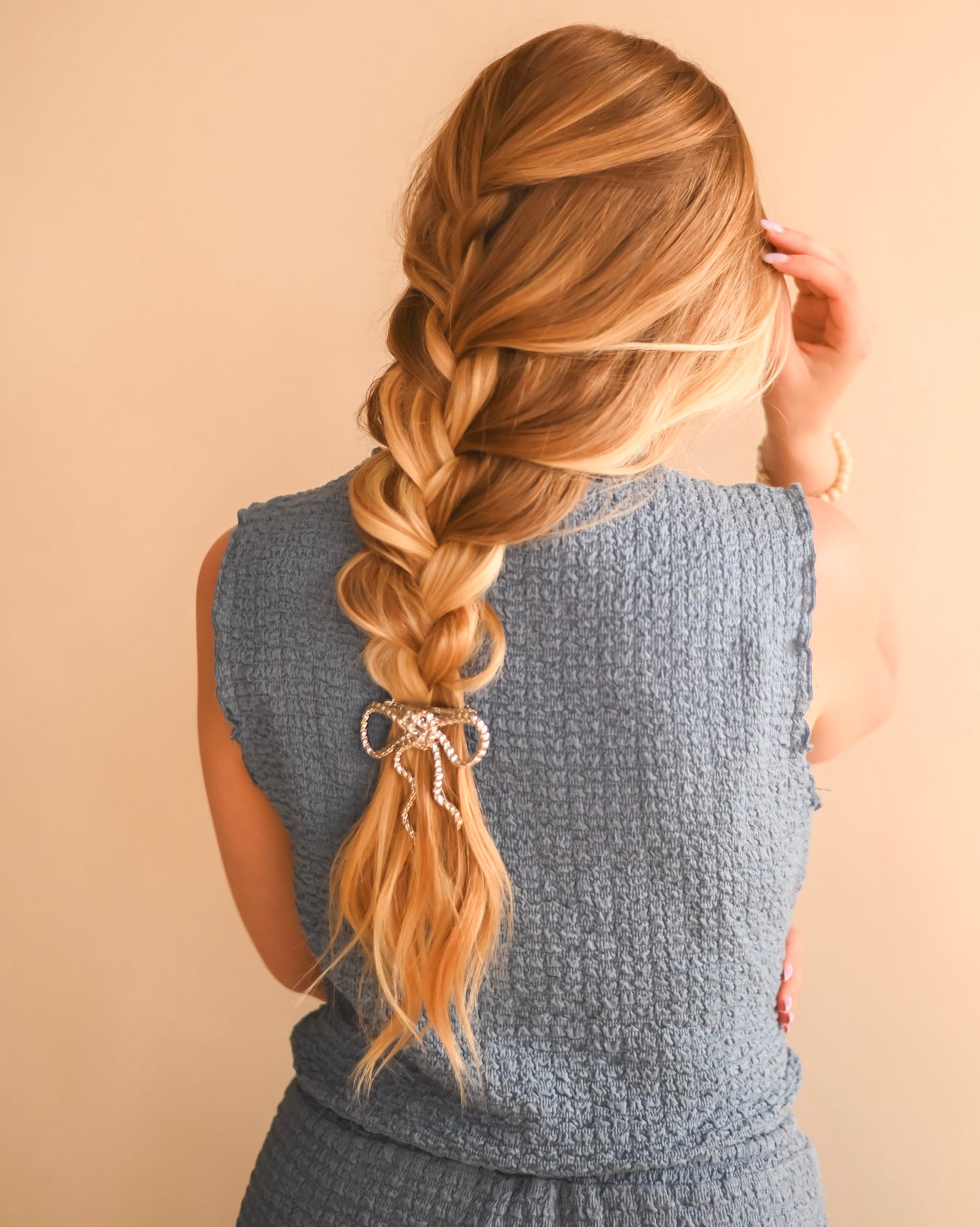 Bow Knot Rope Hair Pin