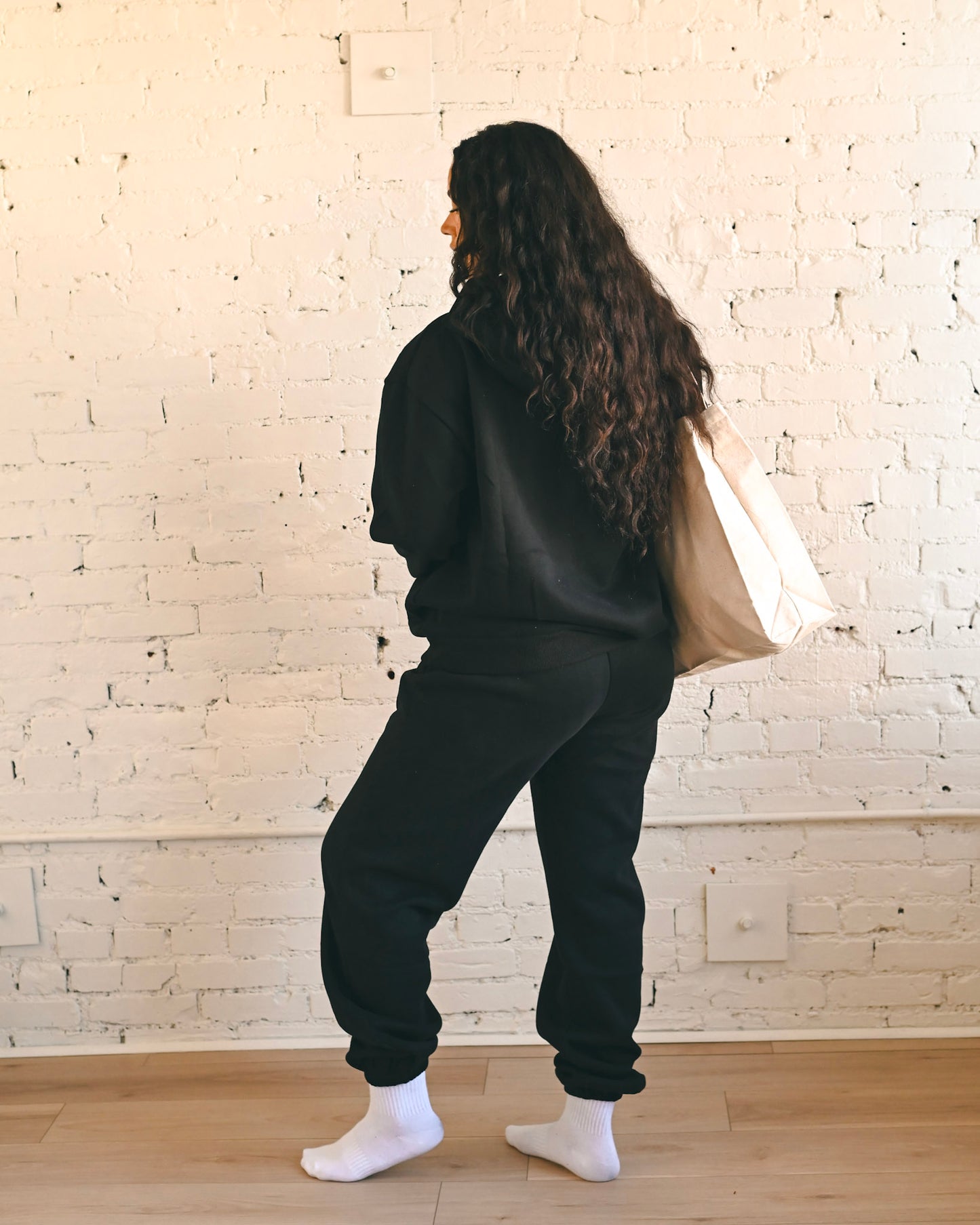 Black Ultra Cozy Fleece // Sweatpants