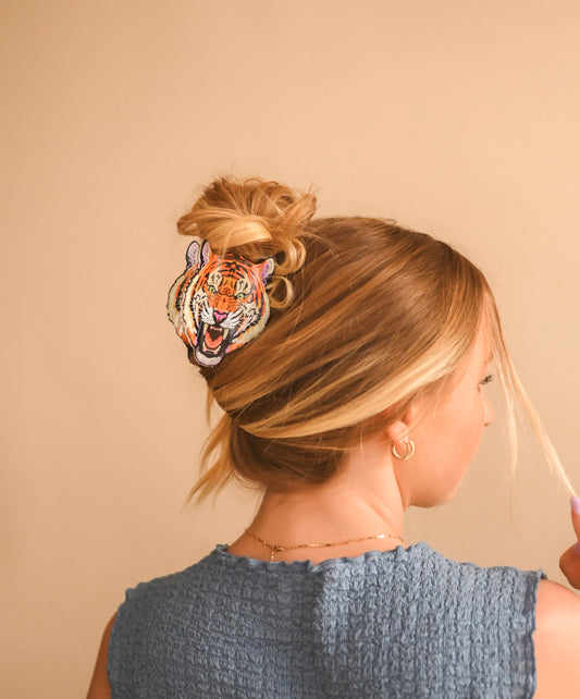 Bengal Tiger Claw Clip