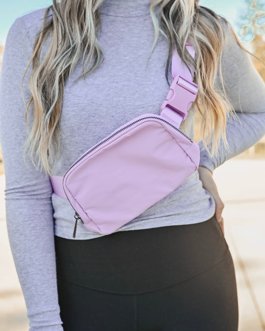 Purple Belt Bag