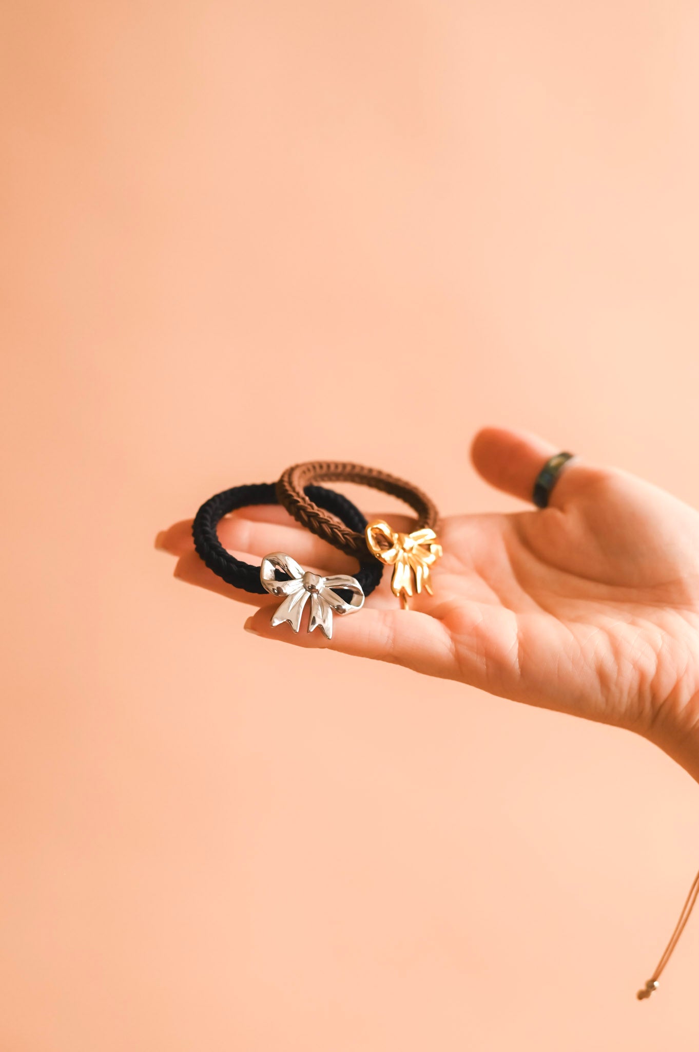 Dainty Bow Hair Tie