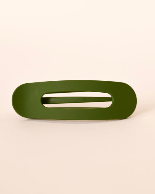 Forest Green Lay Flat Clip