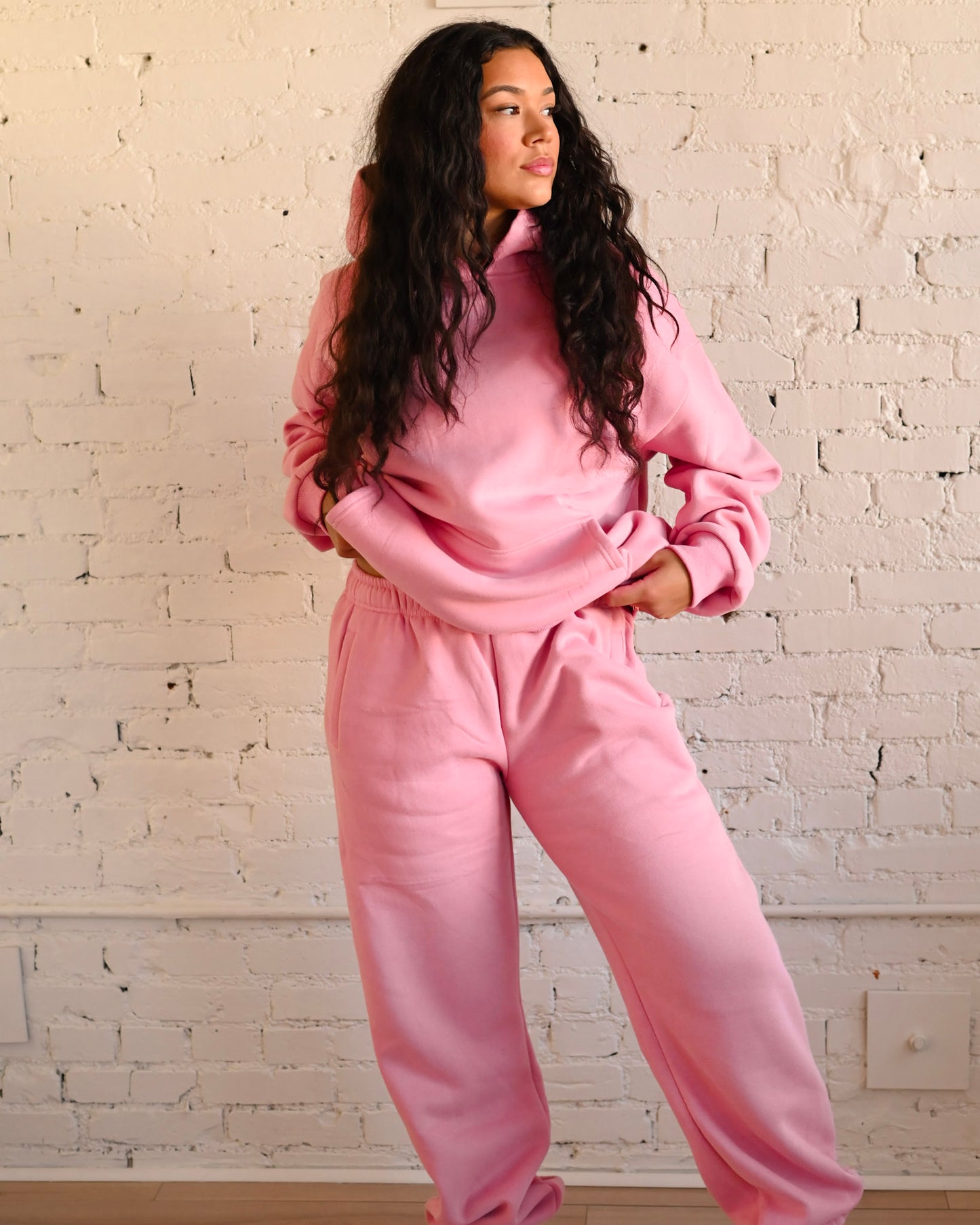 Blossom Pink Ultra Cozy Fleece // Sweatpants