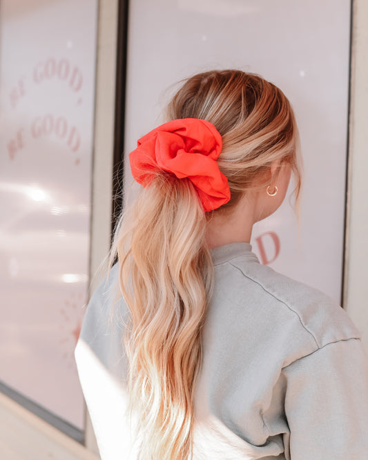 Neon Salmon XL Scrunchie