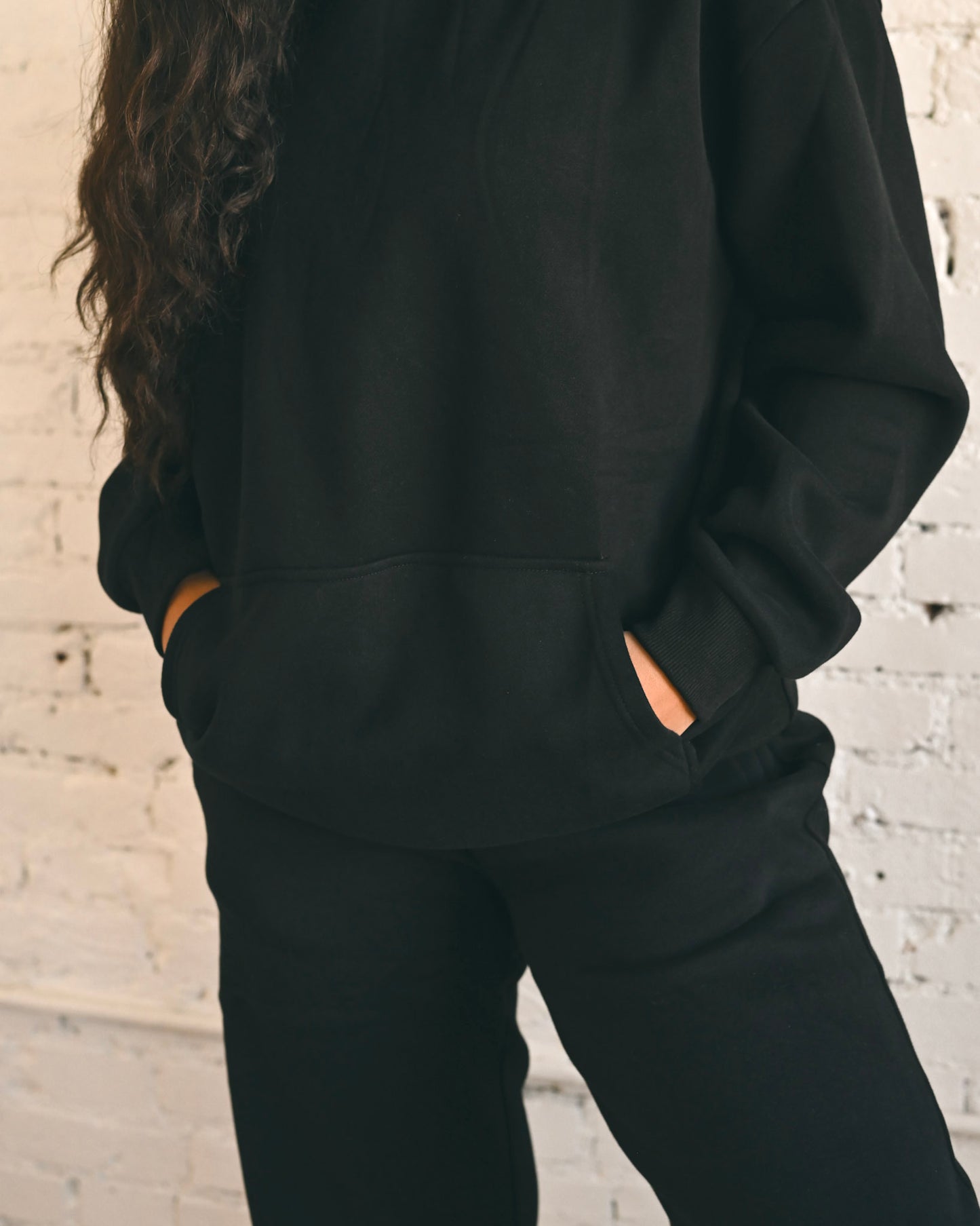 Black Ultra Cozy Fleece // Hoodie