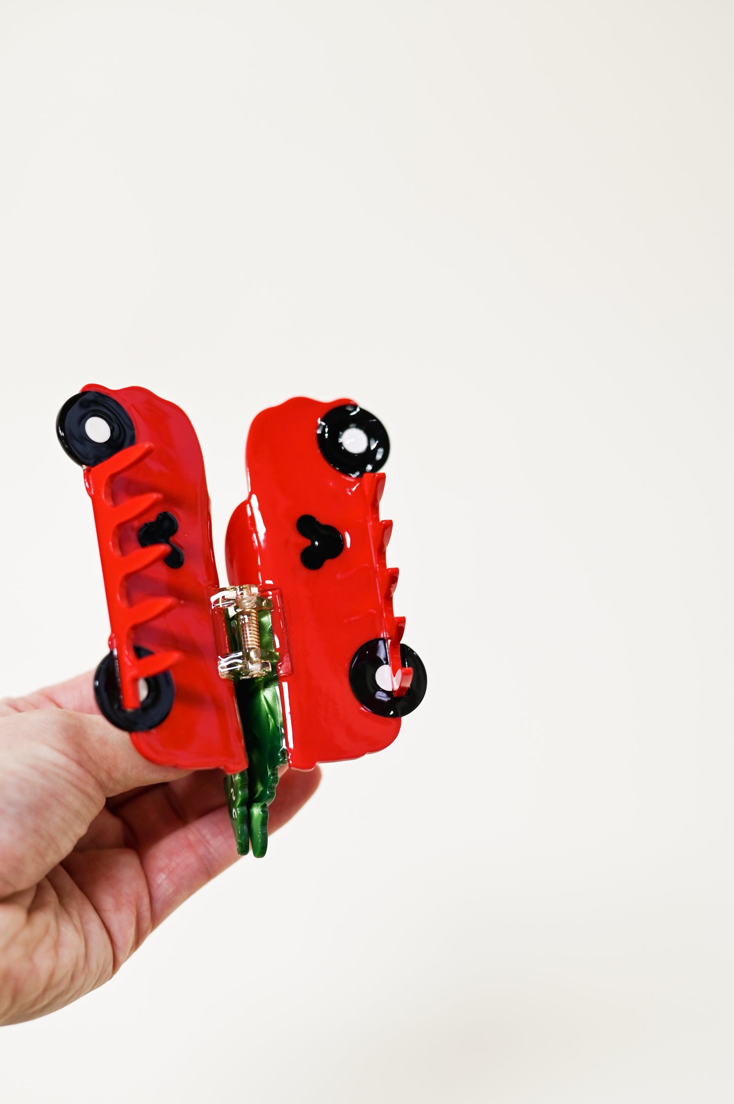 Christmas Truck Claw Clip