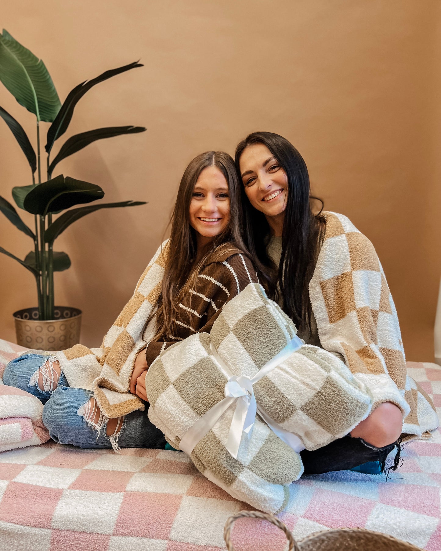 Luxe Checkered blanket