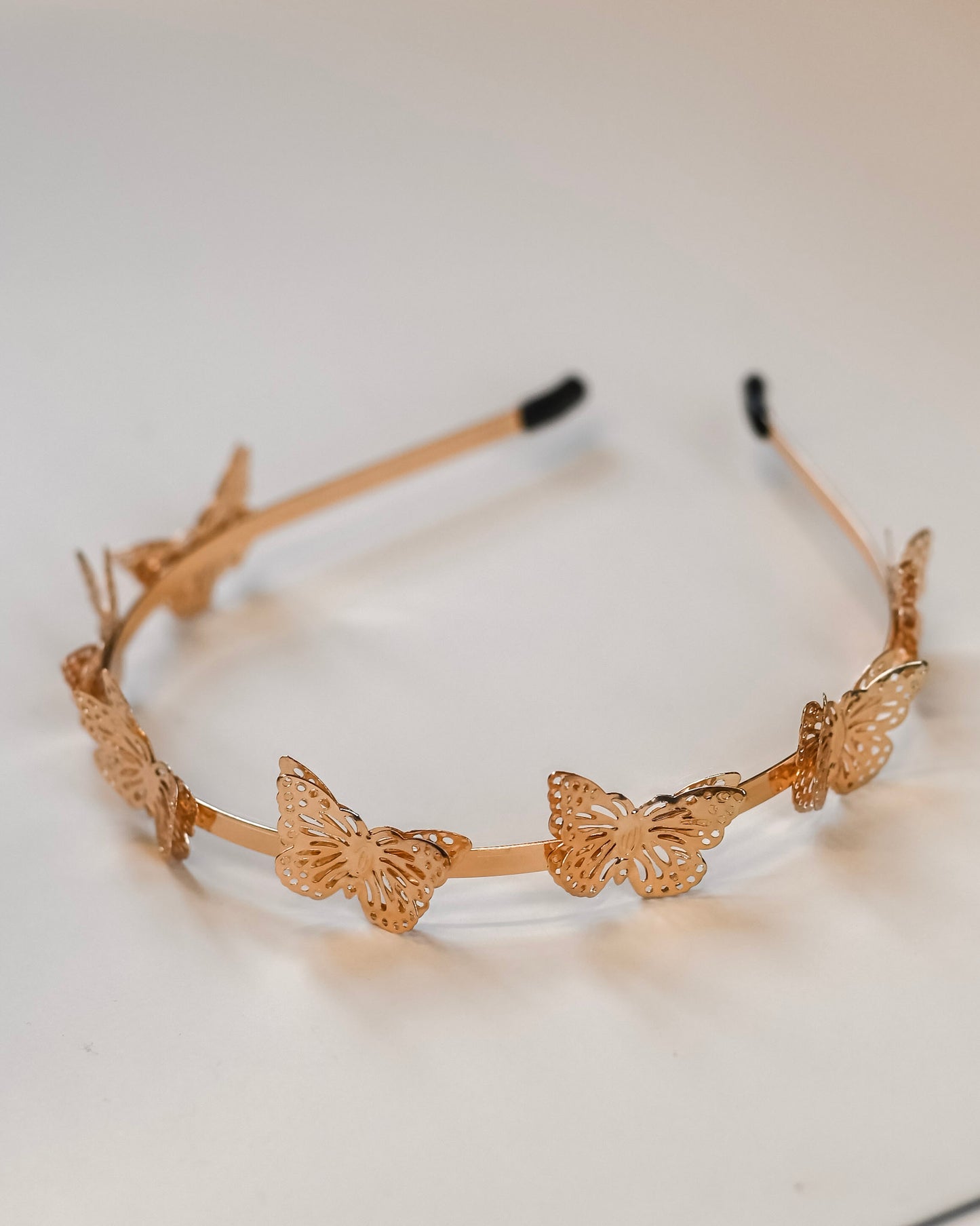 Butterfly Gold Headband