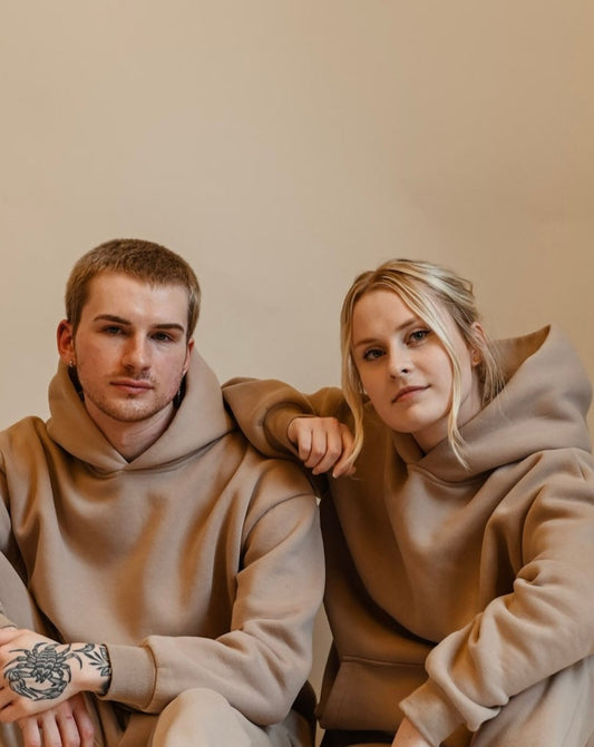 Beige Ultra Cozy Fleece // Hoodie