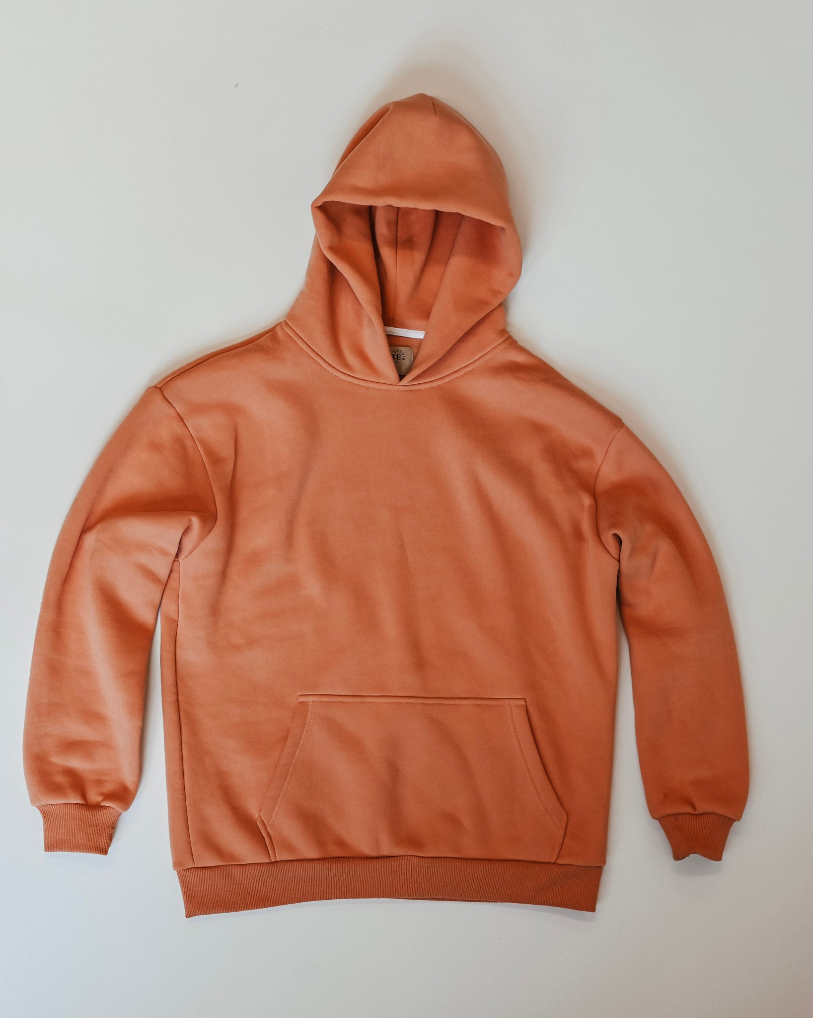 Papaya Orange ultra cozy fleece // hoodie – Share Studio