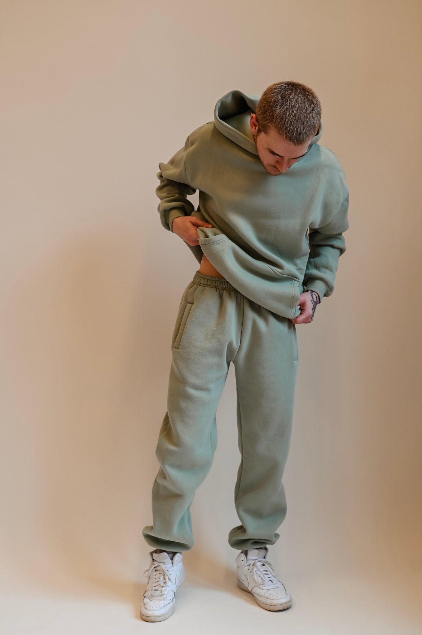 Sage ultra cozy fleece // hoodie